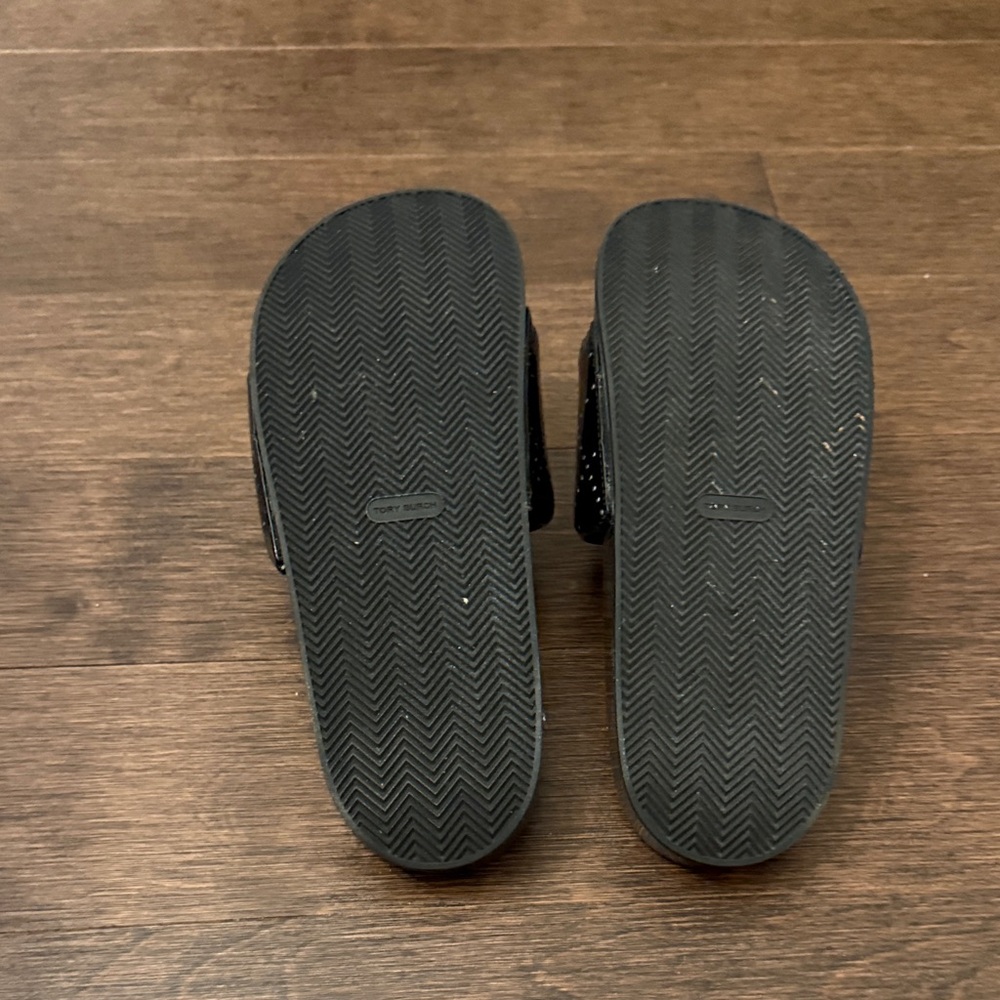 Tory Burch Double T pool slides - Picture 5 of 5